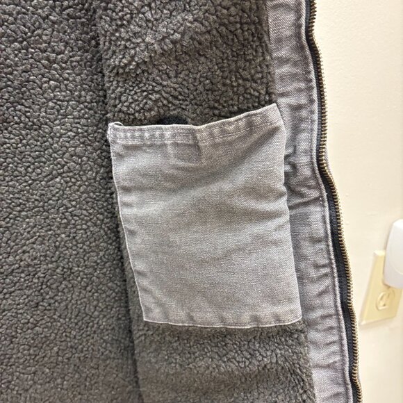 Vintage Carhartt Sherpa Lined Vest - Picture 4 of 8